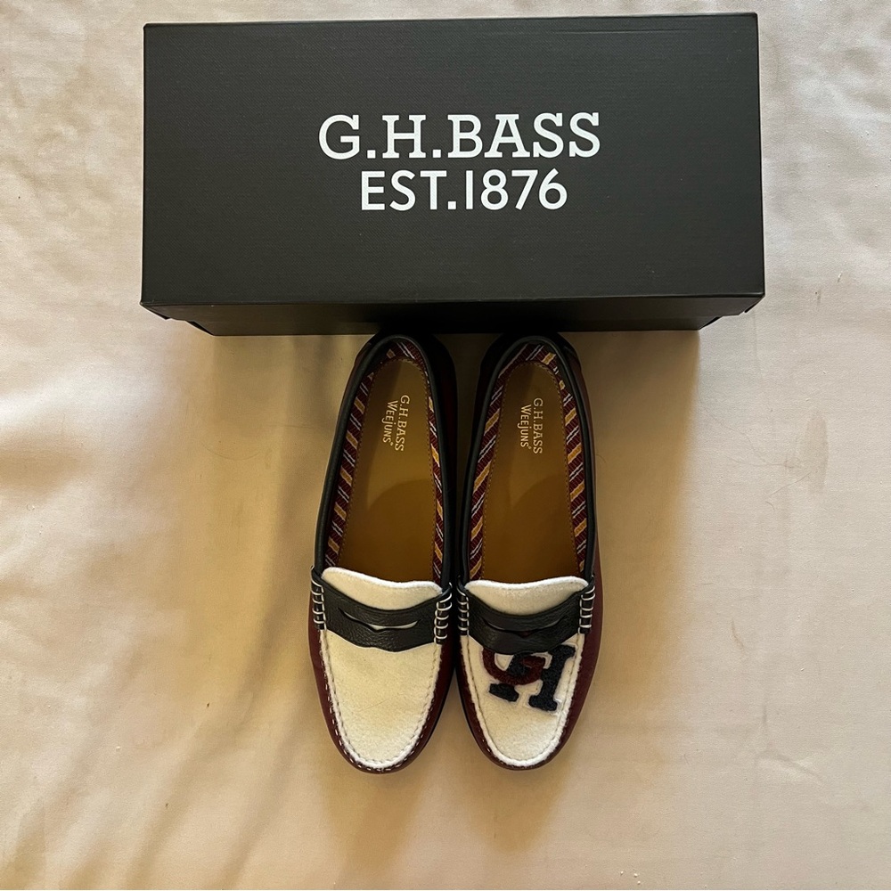 G. H. Bass Whitney Letterman Weejun Loafer